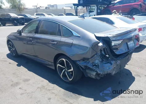 2018 Honda Accord Sport z USA, uszkodzony, nr VIN 1HGCV1F39JA258732